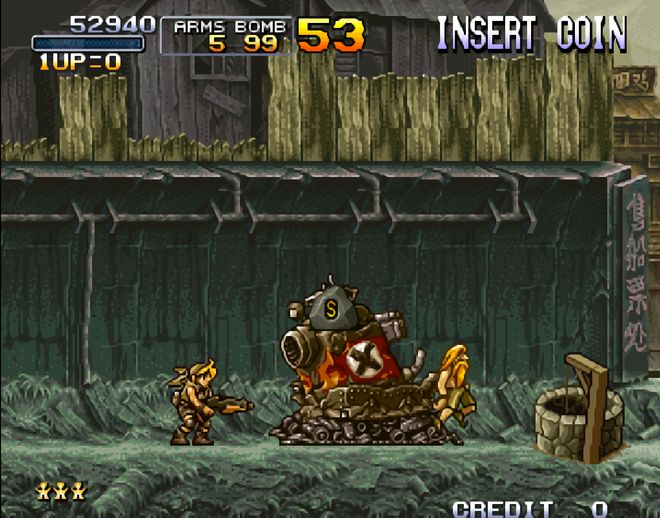 被骗了三十年：《合金弹头》石头对BOSS有奇效