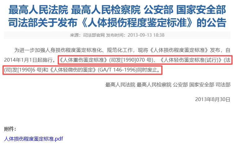 被打后如何判断伤情？刑事伤情鉴定标准及流程期限 附：PDF电子版