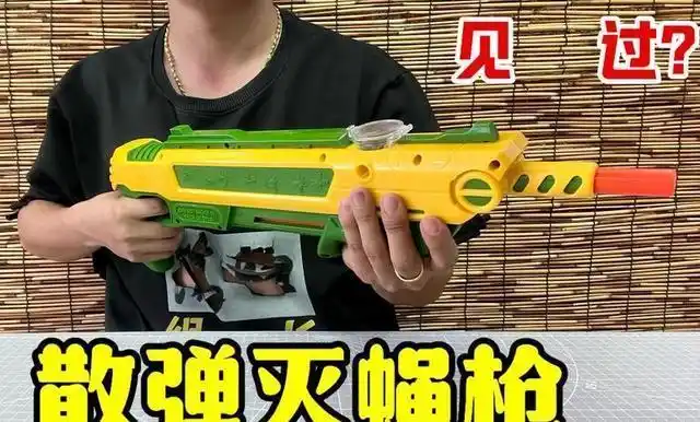 一枪打死一只苍蝇，美国研制、中国生产的“玩具枪”有多好玩？