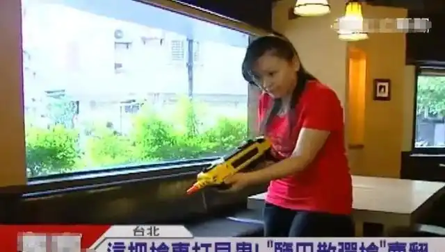 一枪打死一只苍蝇，美国研制、中国生产的“玩具枪”有多好玩？