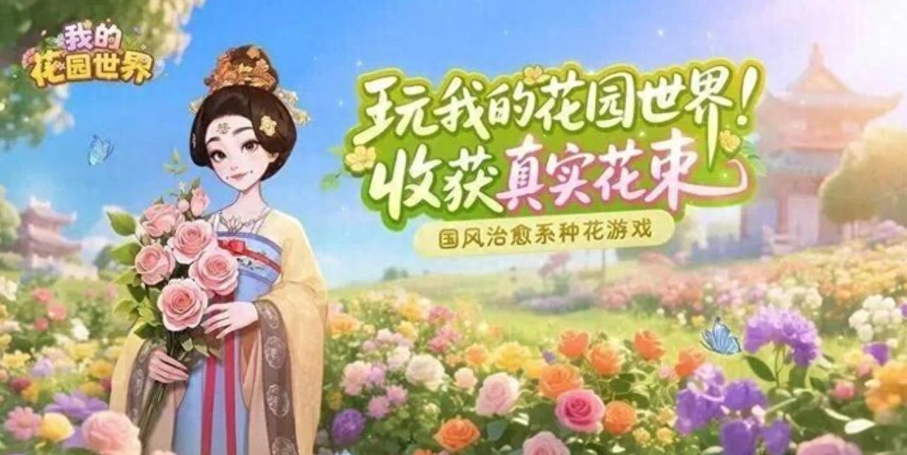 《我的花园世界》零氪攻略:从萌新到花坊大佬,轻松打造治愈花海