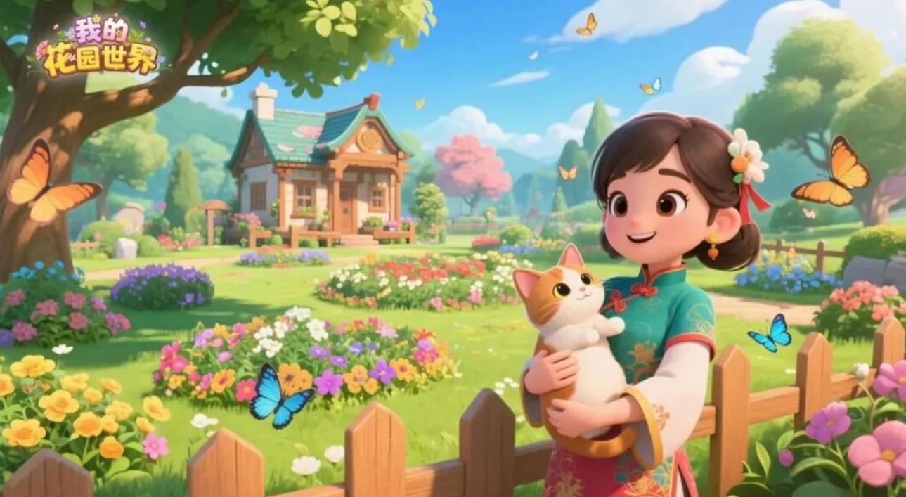 《我的花园世界》零氪攻略:从萌新到花坊大佬,轻松打造治愈花海