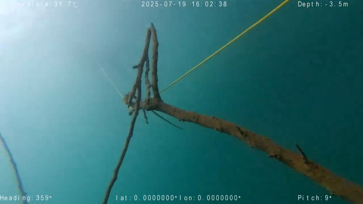 水下机器人实拍长沙网红野泳矿坑，画面令人心惊！救援人员：若溺水，救援非常困难！