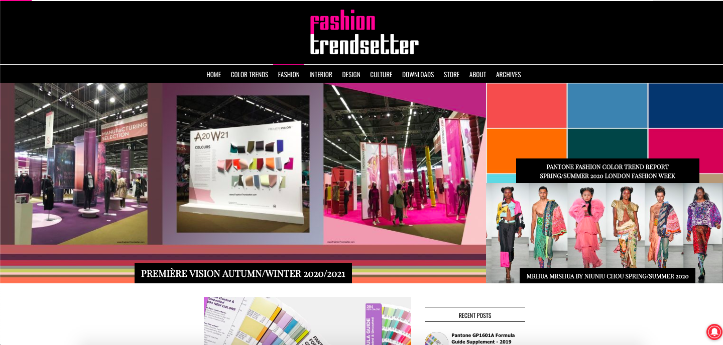 国外哪些服装时尚网站可以推荐？