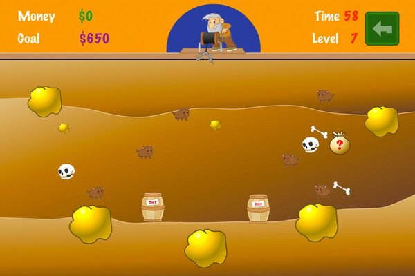 黄金矿工中文版是一款非常好玩的