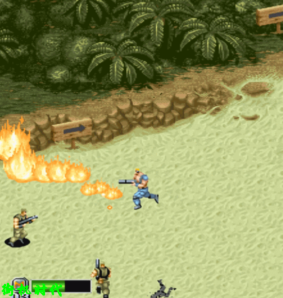 《魂斗罗》三十年后才搞懂F弹是什么玩意，关键时候能派上大用场