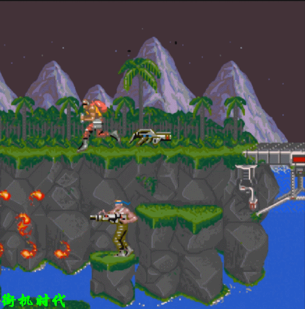 《魂斗罗》三十年后才搞懂F弹是什么玩意，关键时候能派上大用场