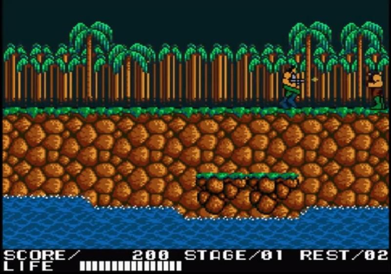 儿时的神作,长大后的渣作——简评MSX2版《魂斗罗》