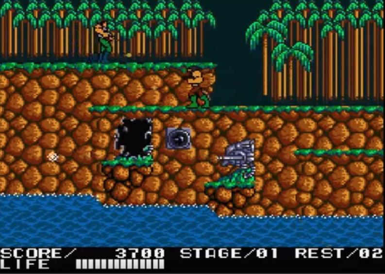 儿时的神作,长大后的渣作——简评MSX2版《魂斗罗》