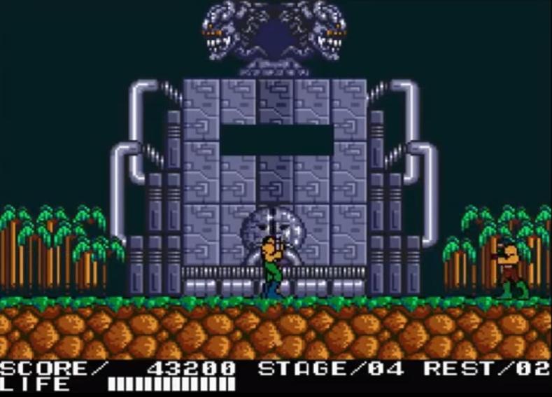 儿时的神作,长大后的渣作——简评MSX2版《魂斗罗》