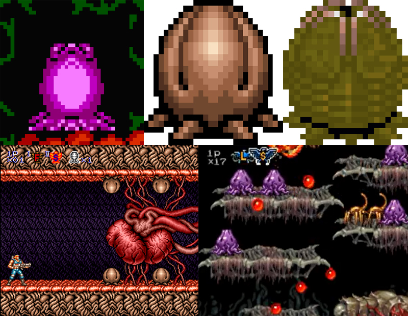 《魂斗罗》终于搞懂外星生物的进化链，所有怪物都是同一源头