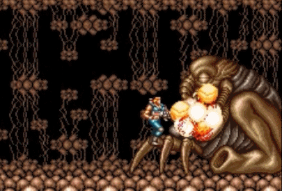 《魂斗罗》终于搞懂外星生物的进化链，所有怪物都是同一源头