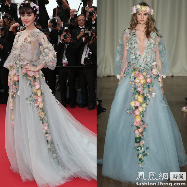 《名利场》最佳着装榜单上的唯一亚洲面孔 是范冰冰！