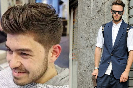 男人长娃娃脸怎么变成熟 为你推荐几种适合的发型