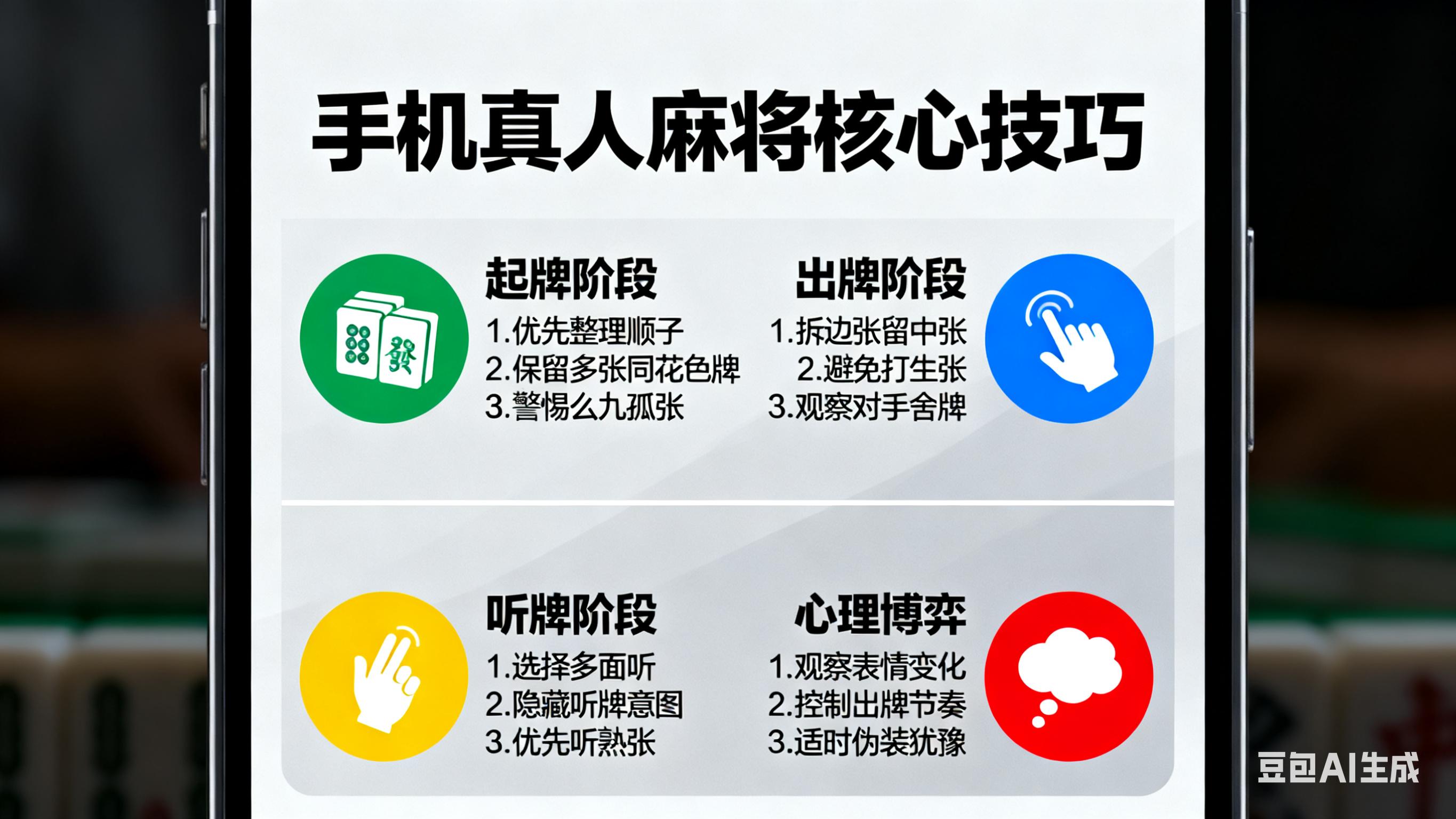 手机真人麻将总输?30年老手拆解3个阶段技巧,新手少走半年弯路