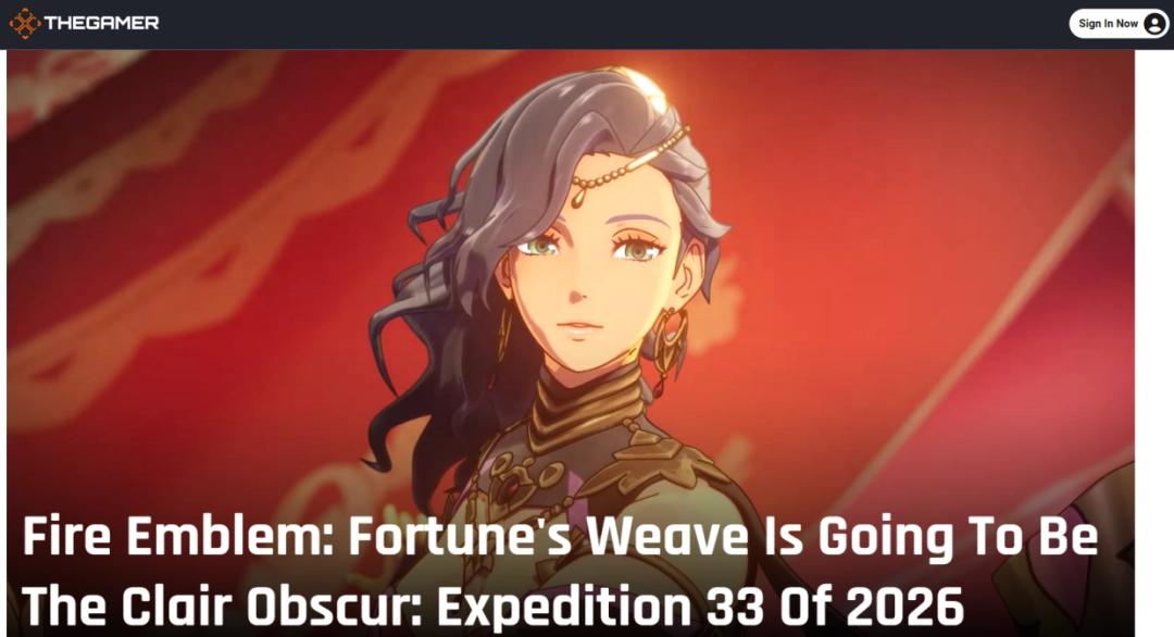 看完《仙剑四重制版》PV外媒认为是《33号远征队》的“克隆游戏”