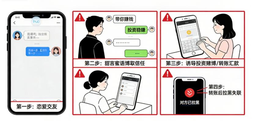 警惕网络“甜蜜陷阱” 守护个人信息安全