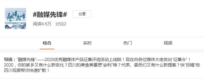 两会观察 融媒先锋 | 征集首日：人民日报党媒平台关注，上百作品涌来