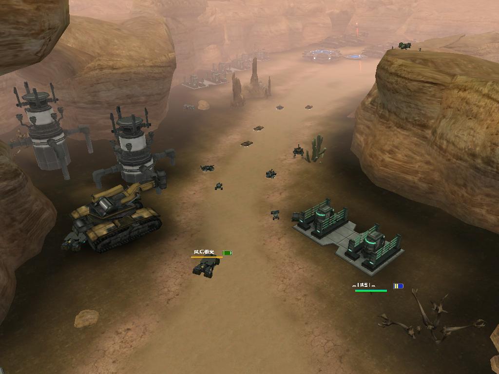 国内少见的大规模战场游戏，天源4591