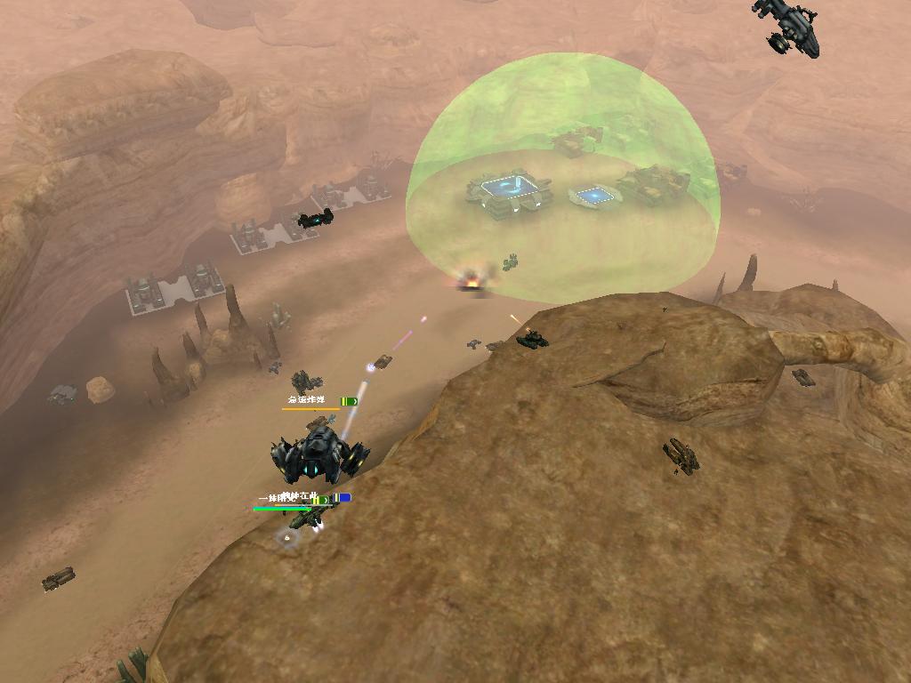 国内少见的大规模战场游戏，天源4591