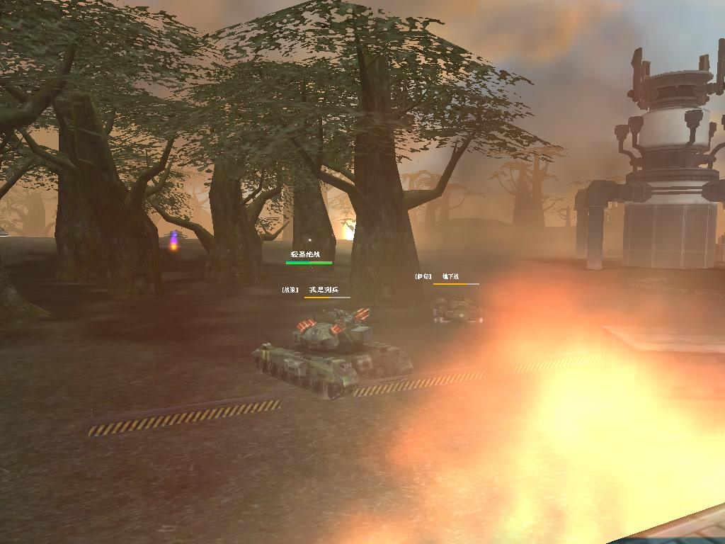 国内少见的大规模战场游戏，天源4591