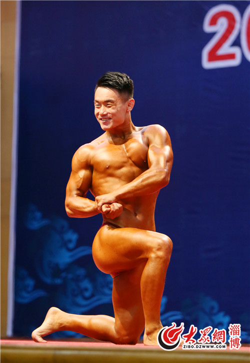 一场“肌肉的盛宴” 2017年山东省健美精英赛在淄博举行