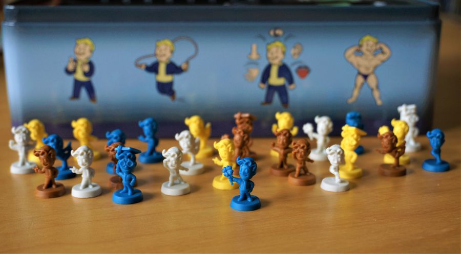 《辐射避难所》桌游版:连“生孩子”都神还原了,你还不来试一下