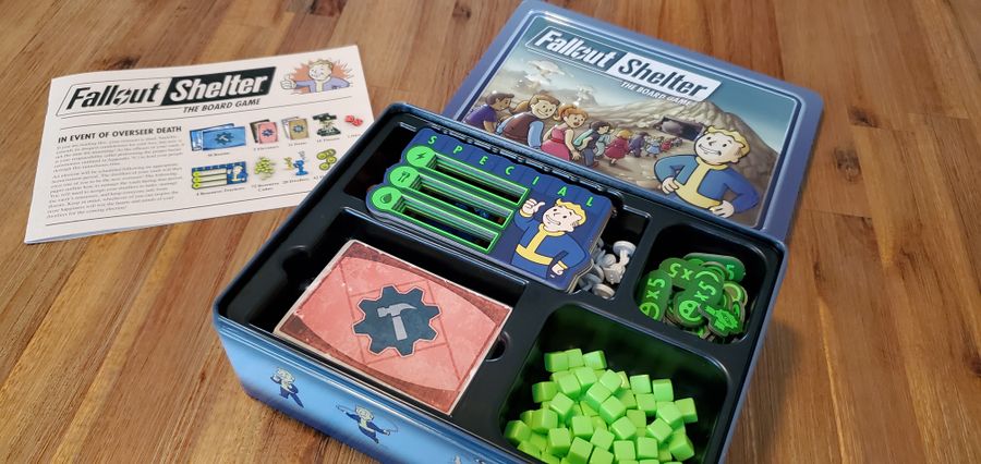 《辐射避难所》桌游版:连“生孩子”都神还原了,你还不来试一下