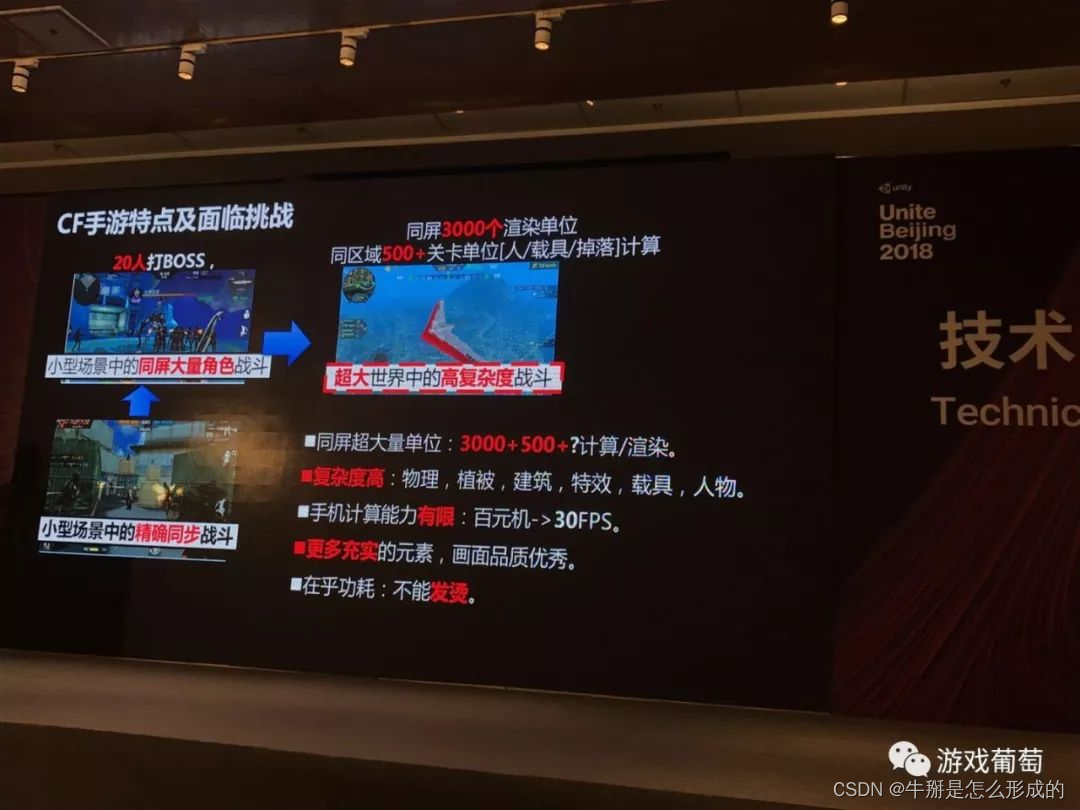 引用大佬讲座谈 2100万日活FPS手游怎样做优化？百元机稳定30帧、适配98%机型