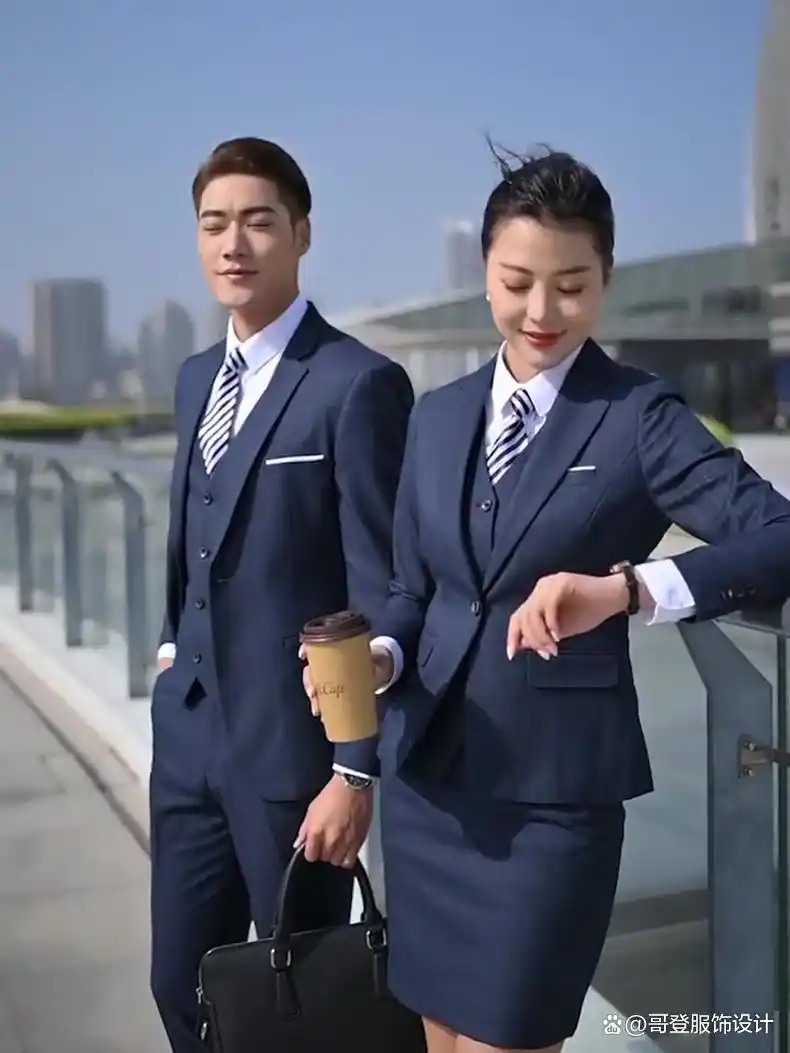 工作装西服定制（银行工作装西服）