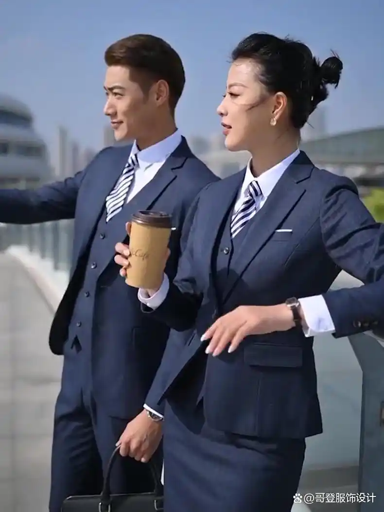 工作装西服定制（银行工作装西服）