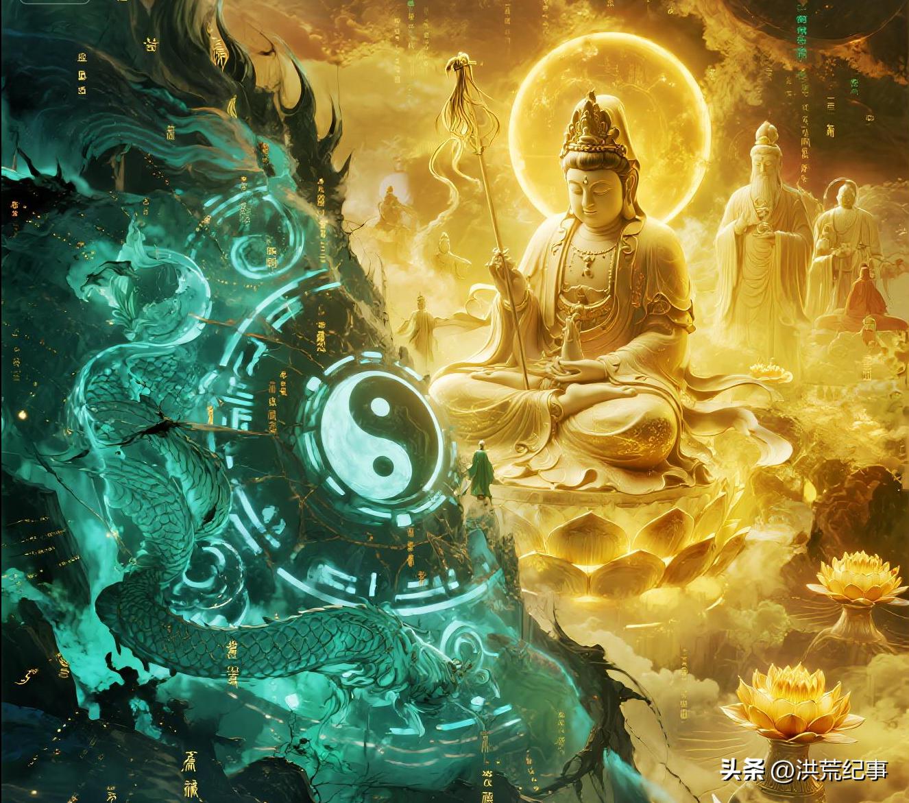 洪荒时间体系揭秘：从混沌开天到西游末法，人族如何走上舞台中央