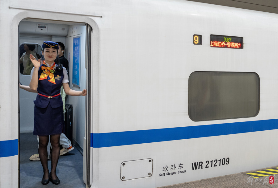 京港、沪港间高铁动卧列车夕发朝至 刚学会了粤语的“高姐”想去香港玩