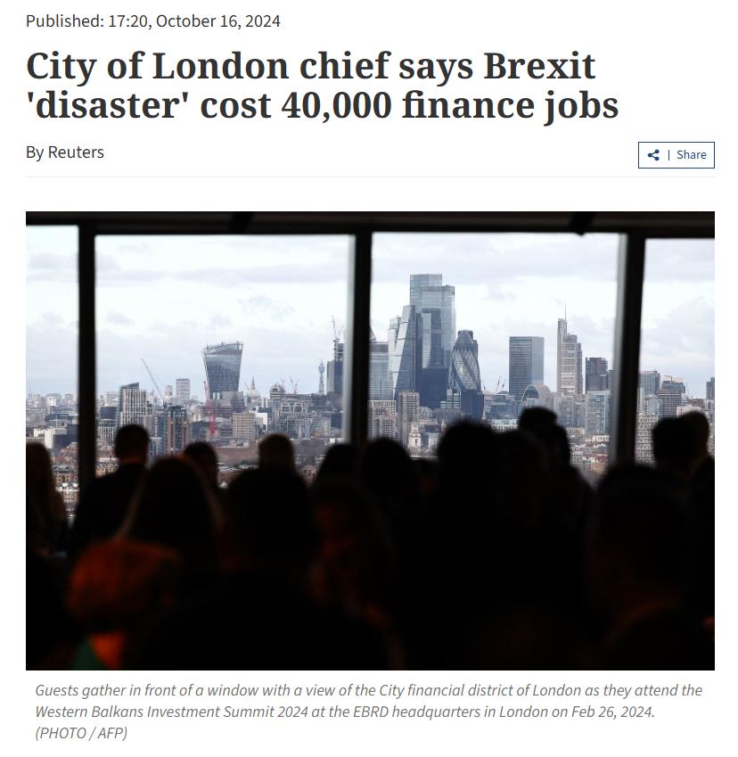 公投脱欧十年整，英国到底是赚了，还是亏了？