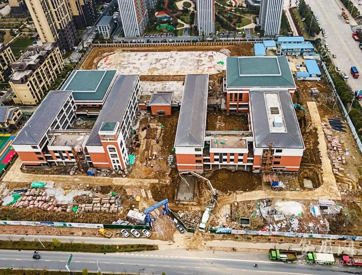 肥西桃花潭小学计划5月竣工