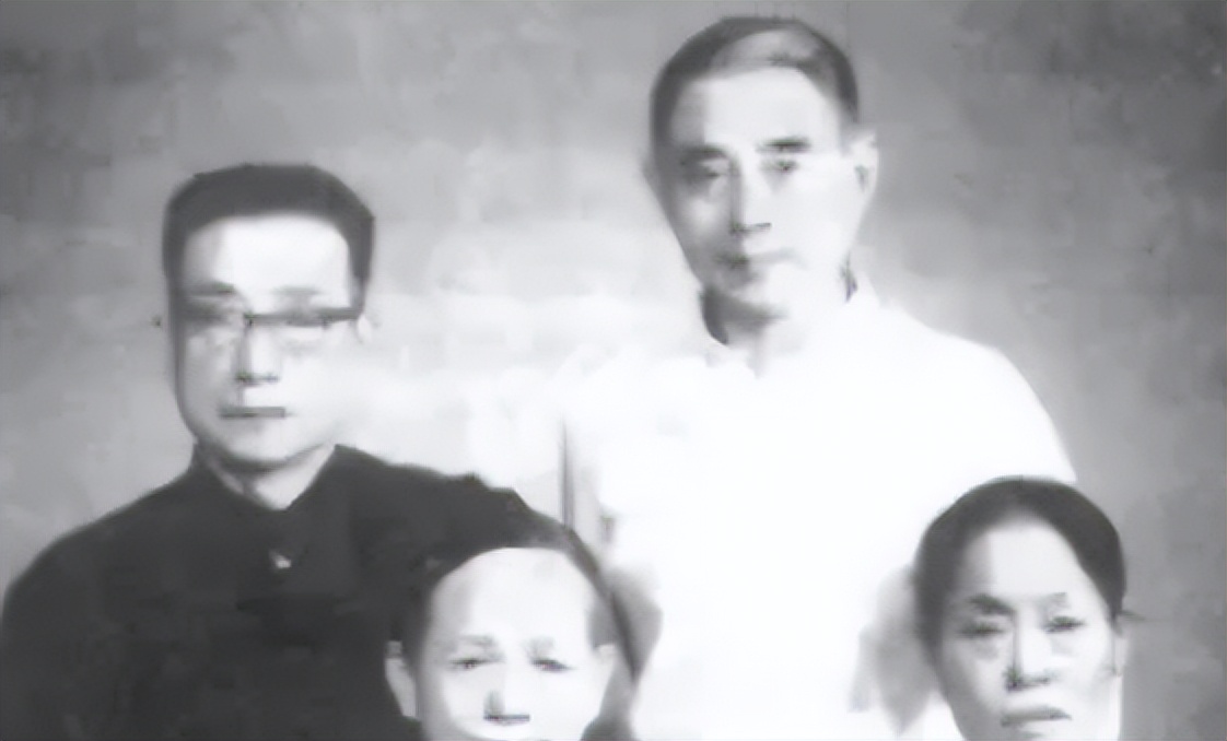 杨振宁和父亲杨武之，三代人的合影，基因的奇妙与传承