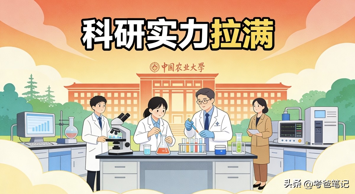 中国农业大学录取分数线2025‖转专业超宽松，保研率34%！