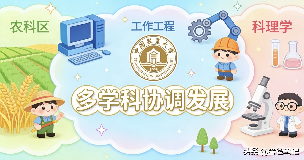 中国农业大学录取分数线2025‖转专业超宽松，保研率34%！