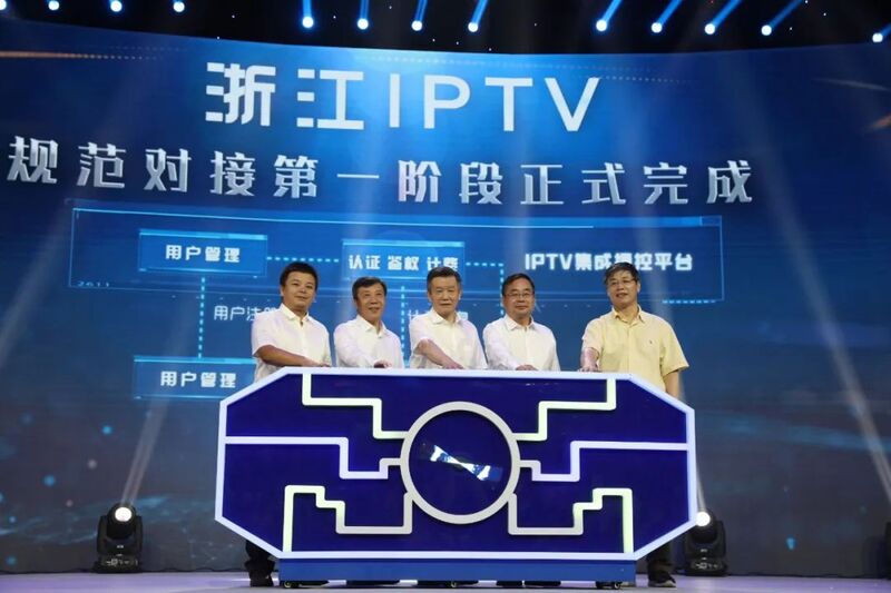 “中国蓝电信电视”今天诞生啦！