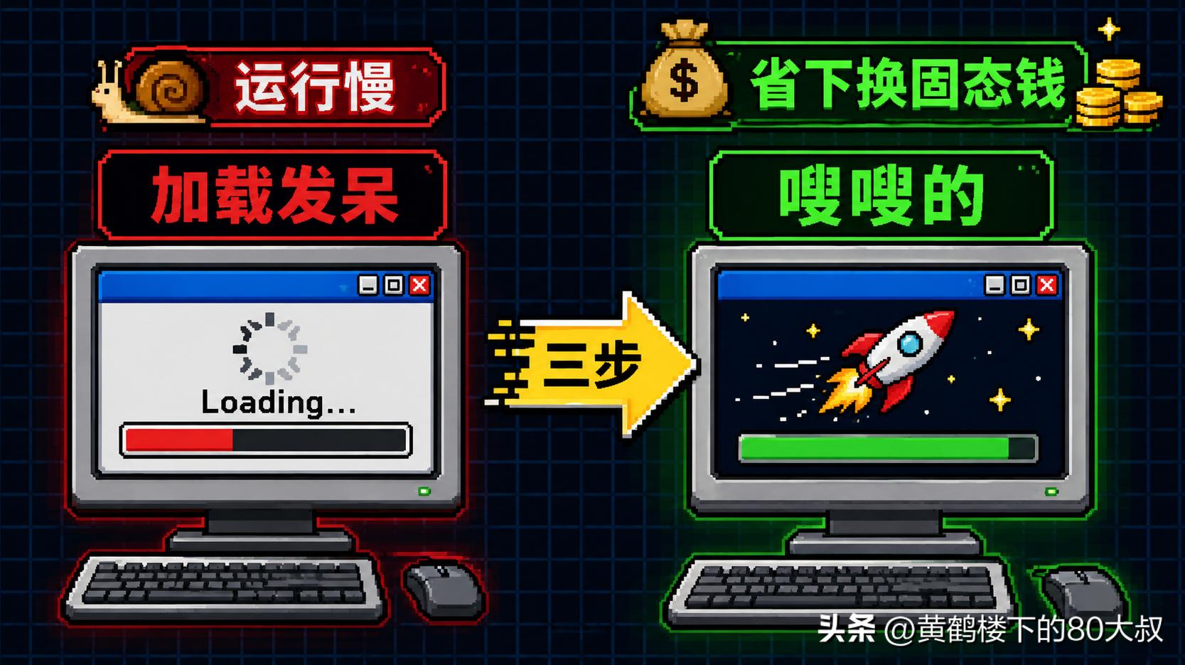 固态硬盘用两年就变慢？别急着换，这3个优化做完速度恢复