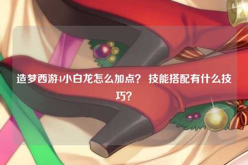 造梦西游4小白龙怎么加点？ 技能搭配有什么技巧？