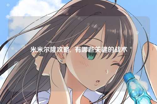 米米尔隆攻略,  有哪些关键的战术
