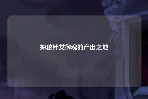 探秘针女御魂的产出之地